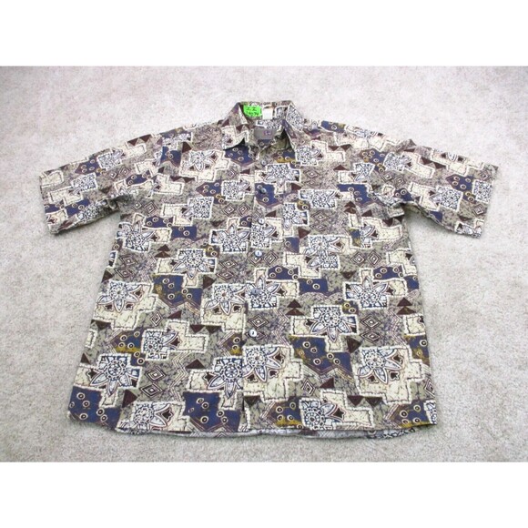 Territory Ahead Other - VINTAGE The Territory Ahead Shirt Men Small All Over Graphic Print Button Up USA